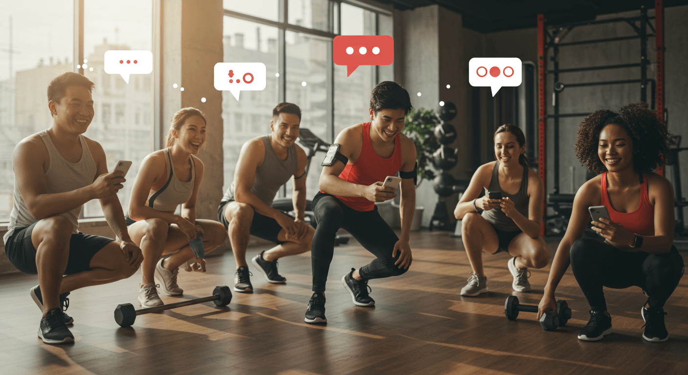Social Media Fitness Buddies