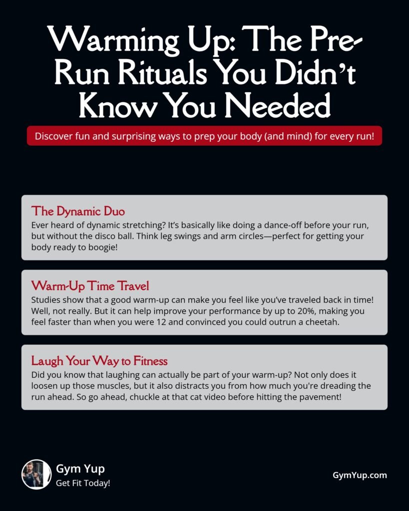 Warming Up: The Pre-Run Rituals