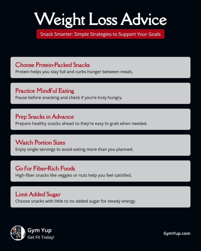 Smart Snacking Strategies Infographic