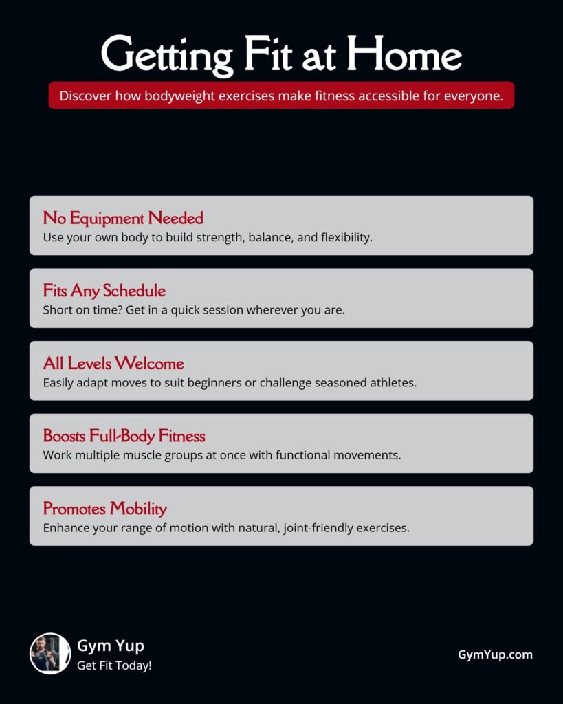 The Beauty of Bodyweight Exercises - Infographic