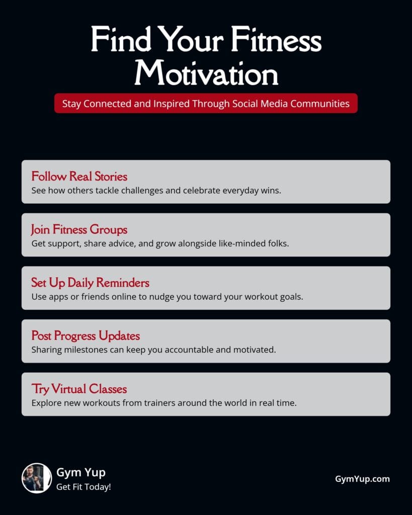 Stay Inspired with Social Media - Infographic